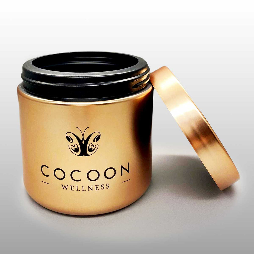 Gold Compact Storage & Shaker